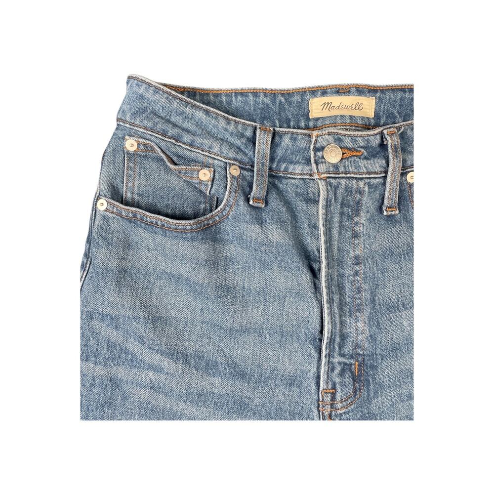 Madewell Curvy Perfect Vintage Straight Jean in Medium Wash - Size 28T (Tall)